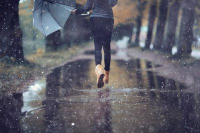 ​下雨图片心情说话 下雨的心情图片